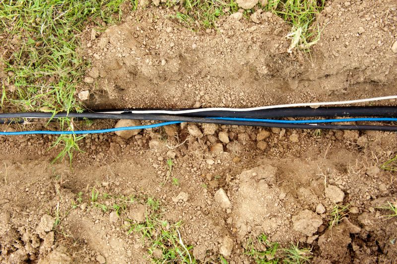 Utility Line Excavation