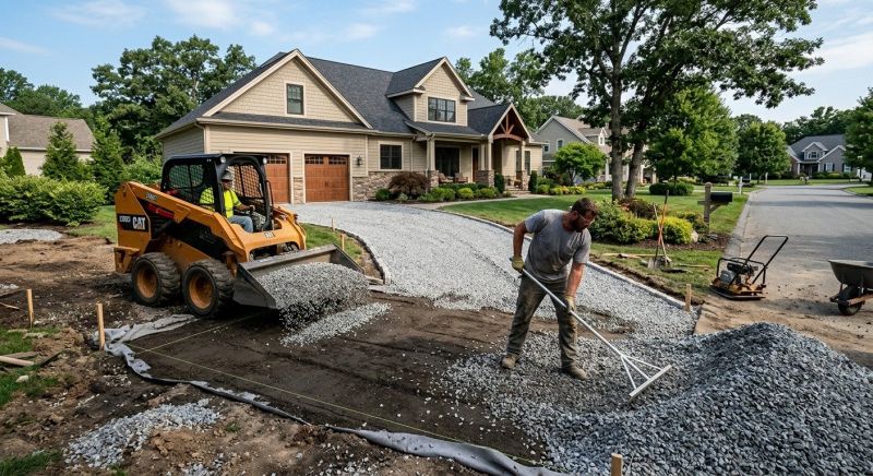 Gravel Pothole Filling in Waldorf, MD