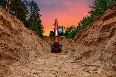 Parking Lot Excavation in Suwanee, GA