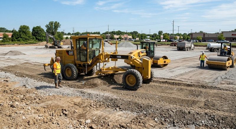 Parking Lot Gravel Repair in Buford, GA